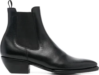 pointed-toe Chelsea boots