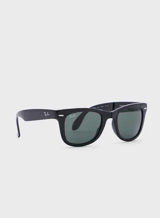 0Rb4105 Folding Wayfarer Sunglasses