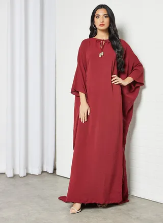 Tie-Up Neck Jalabiya