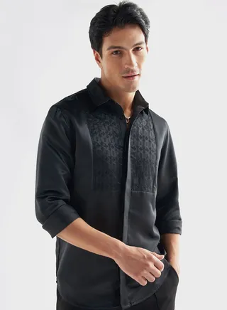 Embroidered Regular Fit Shirt