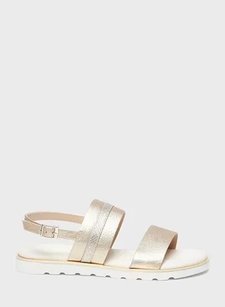 Multi Strap Flat Sandals