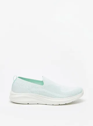 Women Textured Slip On Sports Shoes