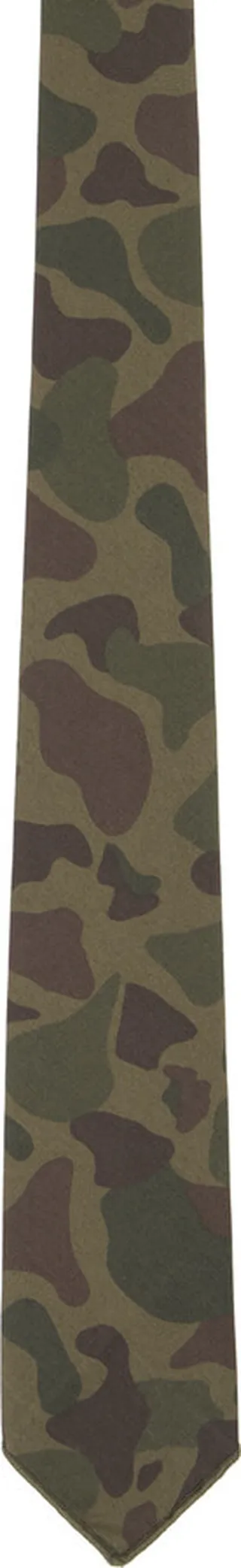 Engineered Garments Khaki Camouflage Tie