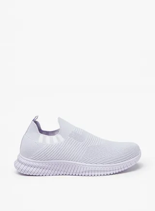 Women's Textured Slip-On Sports Shoes