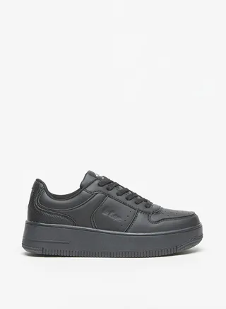 Women's Logo Detail Sneakers with Lace-Up Closure