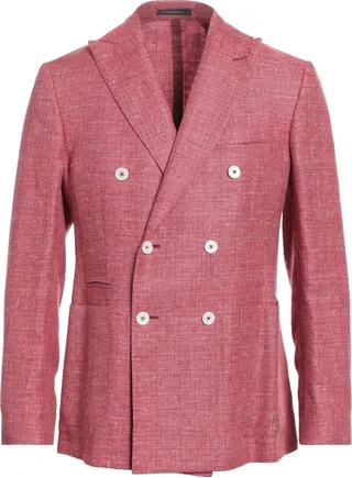 Suit Jacket Burgundy