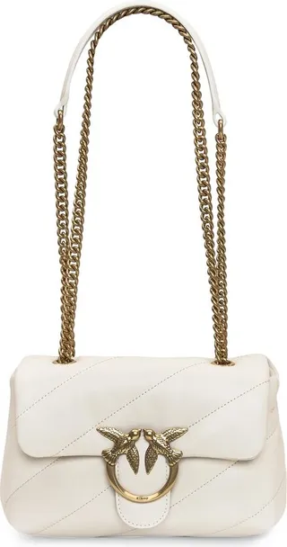 Pinko Love Mini Puff Logo Plaque Shoulder Bag