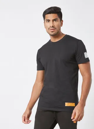 Mini Barcode Print T-Shirt