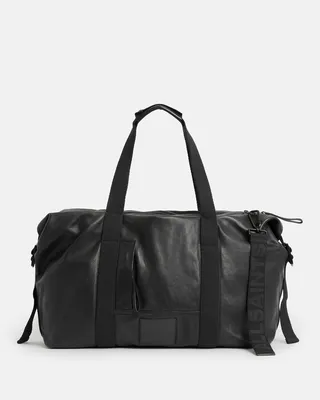 Mito Leather Weekend Bag - Black