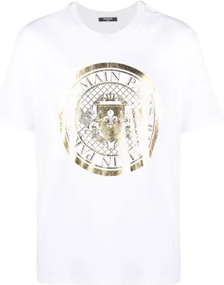 logo-print T-shirt