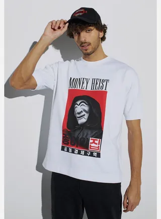 Money Heist Print T-Shirt