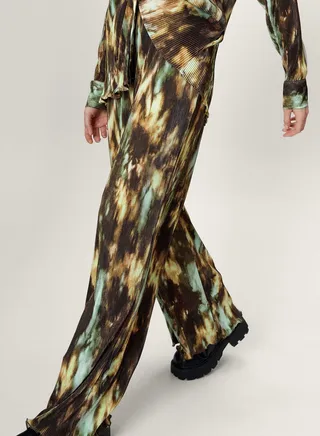 Tie Dye High Waist Pants