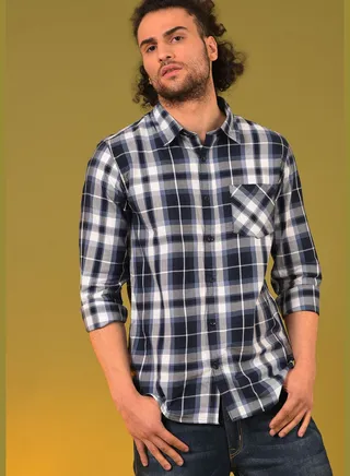 Checked Regular Fit Shirt