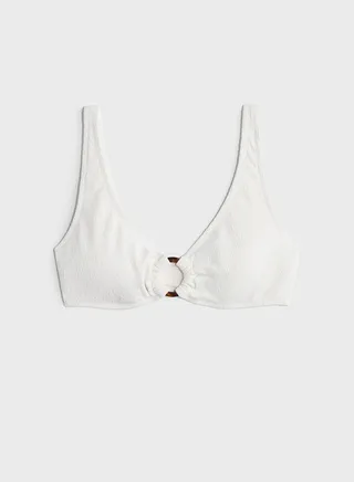 Plunge Neck Bikini Top