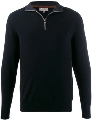 Zipped Detail Sweater