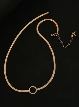 Gold Plated Stone Designer Pendant
