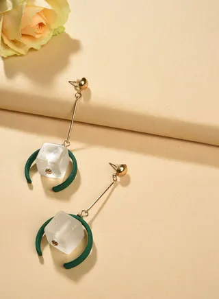 Gold Plated Designer Stud