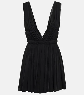 Ruched minidress