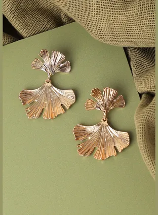 Gold Plated Designer Party Drop Earring For Women