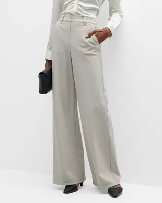 Terena Precision Pont High-Rise Wide-Leg Pants