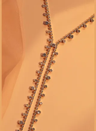 Gold Plated Designer Party Necklace For Women