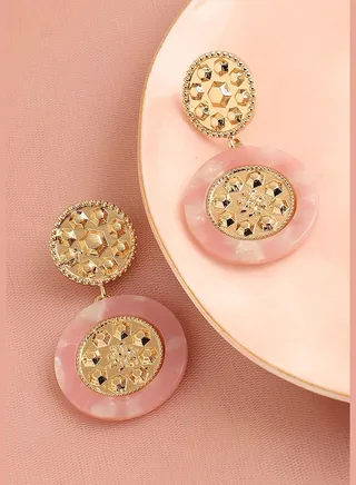 Gold Plated Party Designer Drop Earring For Women
