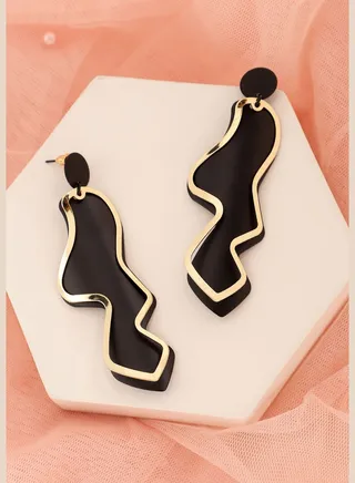 Gold Plated Designer Party Drop Earring For Women