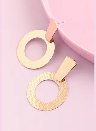 Gold Plated Party Designer Drop Earring For Women