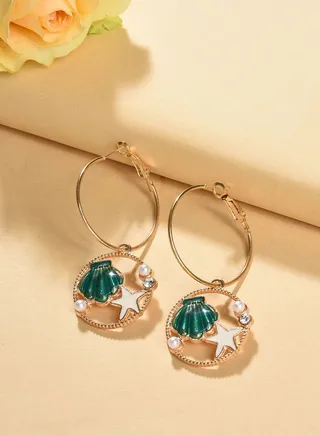 Gold Plated Designer Stud