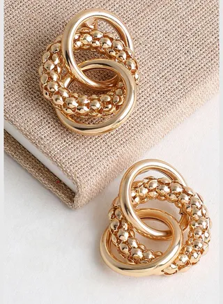 Gold Plated Party Designer Drop Earring For Women