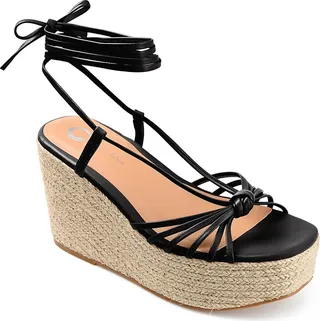 Journee Collection Catalinn Espadrille Wedge Sandal