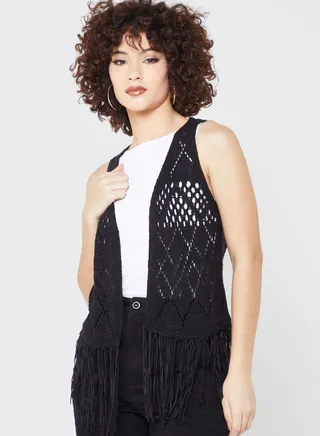 Tassel Detail Cardigan