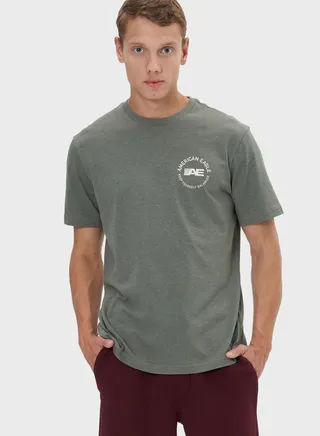 Graphic Crew Neck T-Shirt