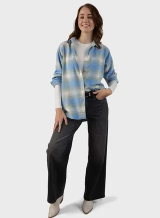 Button Down Flannel Shirt