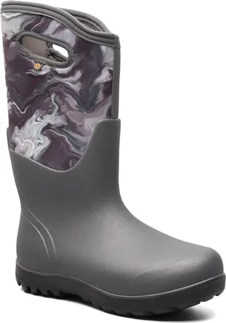 Neo Classic Oil Twist Waterproof Rain Boot