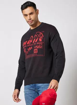 Graphic Knit Pullover