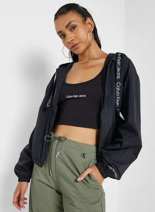 Crew Neck Jacket