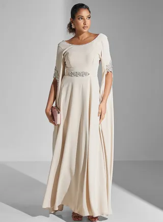 Embellished Tiered Dress