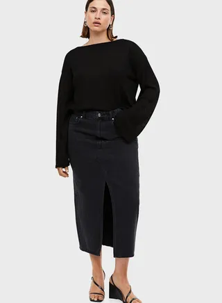 Crew Neck Knitted Sweater