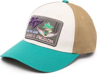 Logo-Patches Cotton Baseball Cap