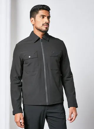 Pocket Zip-Up Jacket