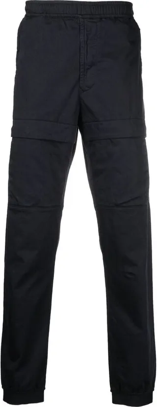Straight-Leg Cotton Trousers