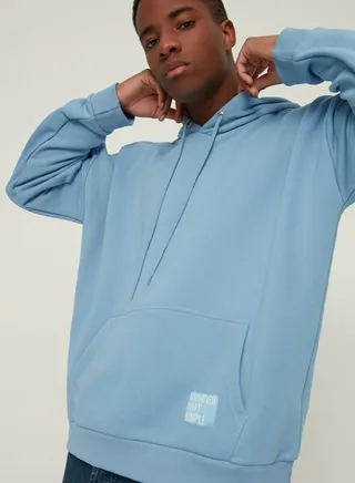 Oversize Essential Hooded Sweatshirt