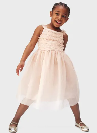 Frill Ruffle Tiered Dress