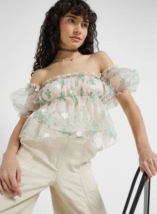 Cold Shoulder Top