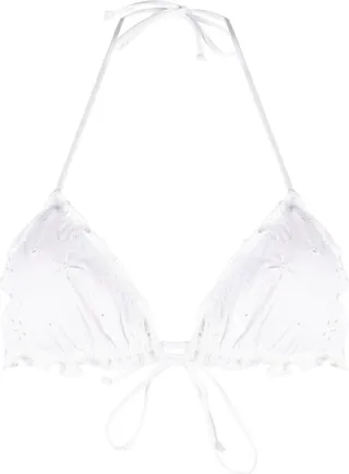 Sagittarius broderie-anglaise bikini top