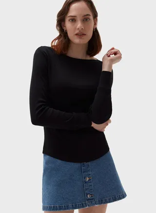 Boat Neck T-Shirts