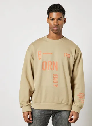 Slogan Sweatshirt