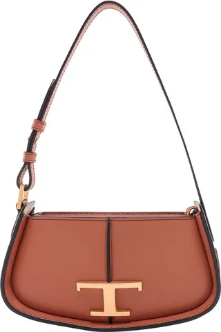 Tod's Logo Plaque Small Shoulder Bag