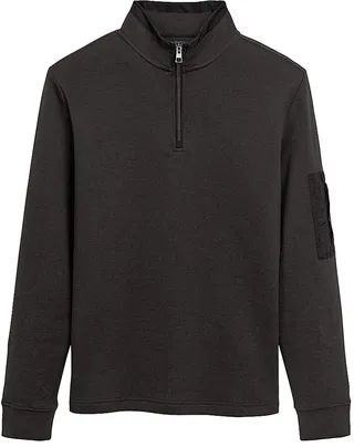 Quarter-Zip Knit Sweater